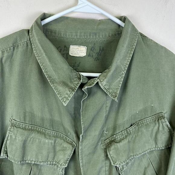 Vintage US Army Military Utility Jacket 8405-935-4712 - Picture 5 of 8